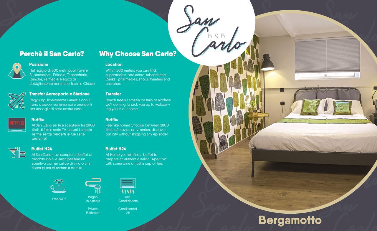 B&B San Carlo Ламеция Терме Екстериор снимка