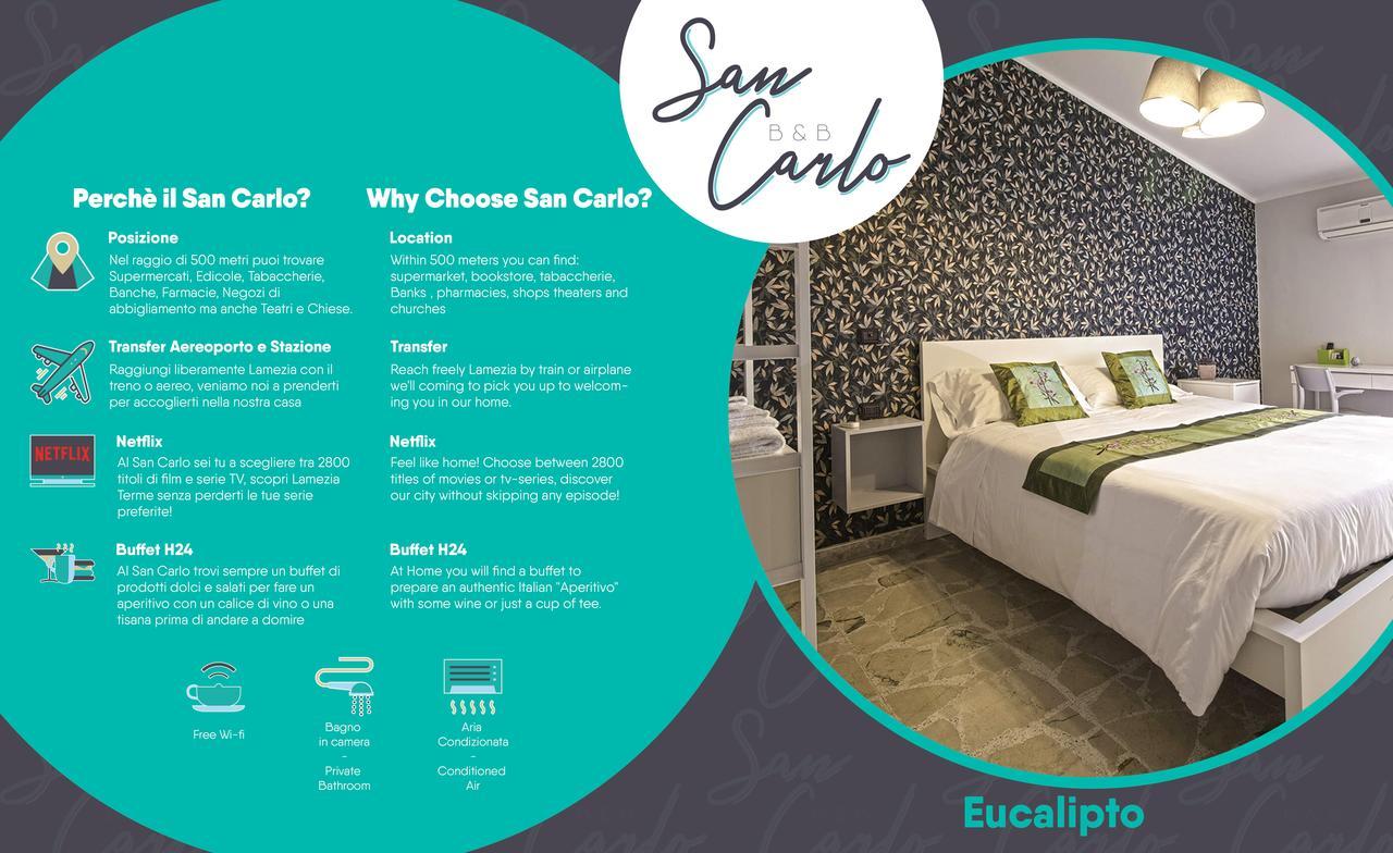 B&B San Carlo Ламеция Терме Екстериор снимка